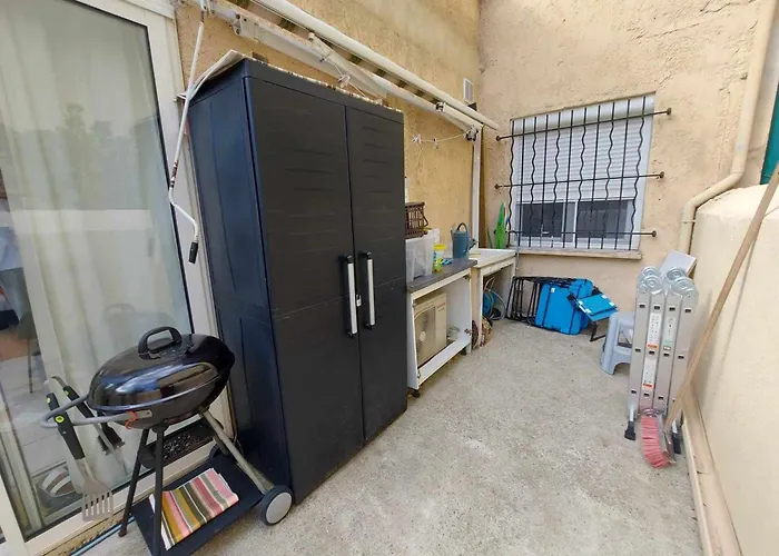 3 Pieces Avec Terrasse, Clim Et Wifi, Proche Et Commerces - Fr-1-423-312 Le Grau-dʼAgde