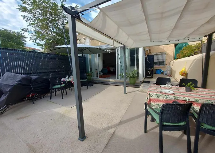 3 Pieces Avec Terrasse, Clim Et Wifi, Proche Et Commerces - Fr-1-423-312 * Le Grau-dʼAgde