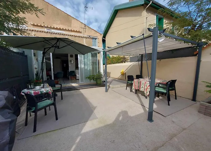 3 Pieces Avec Terrasse, Clim Et Wifi, Proche Et Commerces - Fr-1-423-312 아파트 *